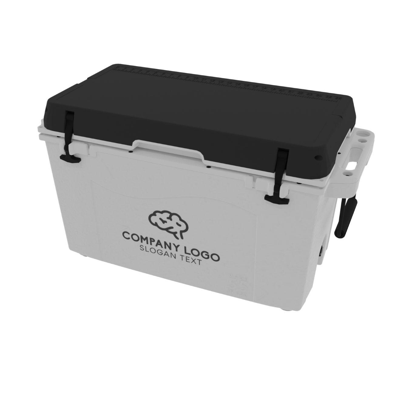 Custom Cooler Logo Printed on Front 1
