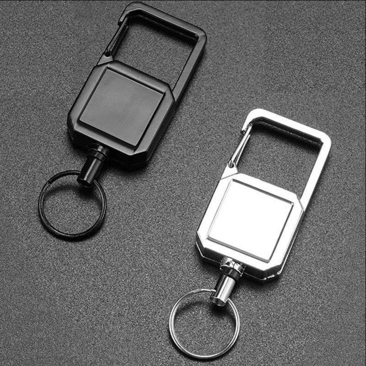 Retractable Badge Reel Keychain 2