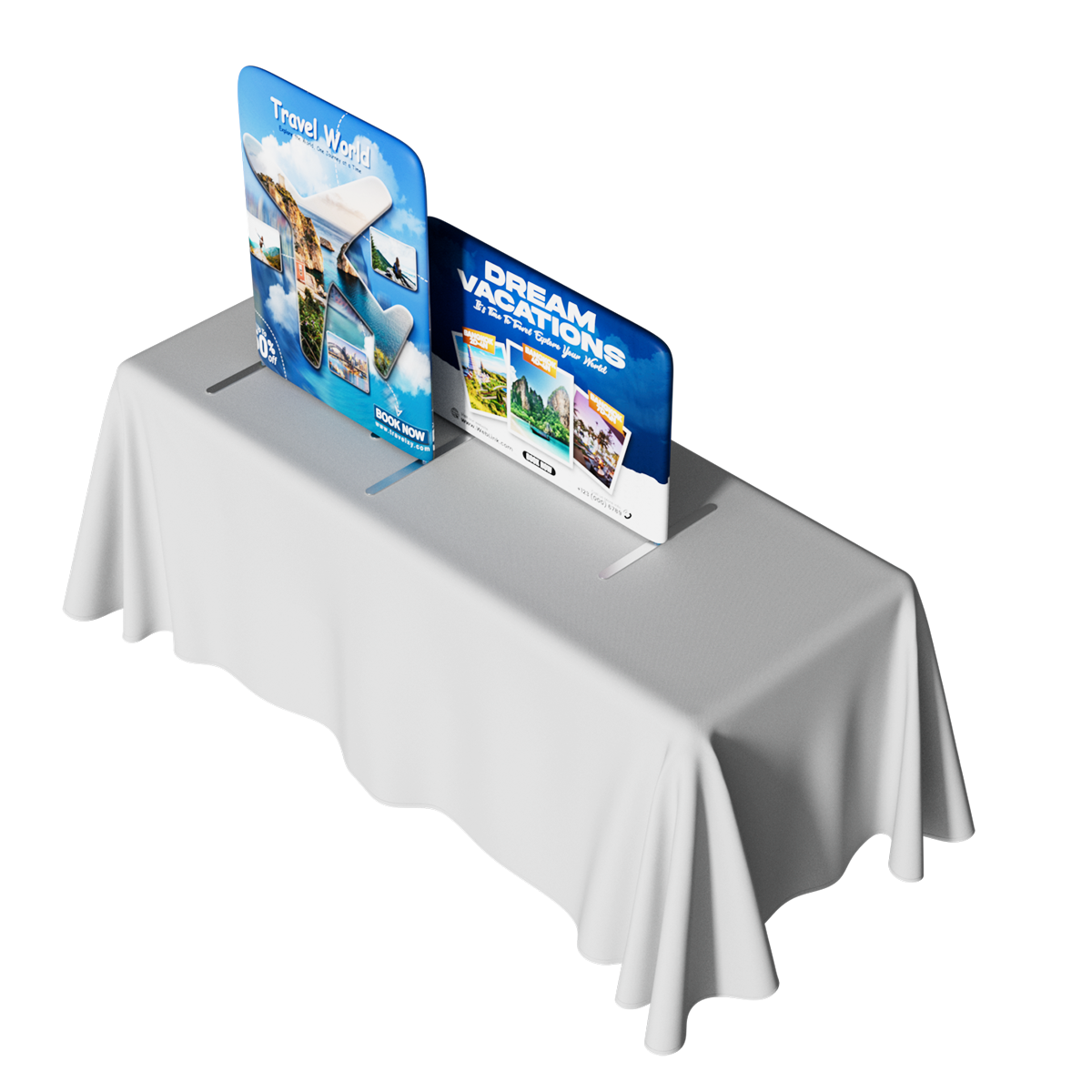 Tabletop Straight Display - 24"x24" 6
