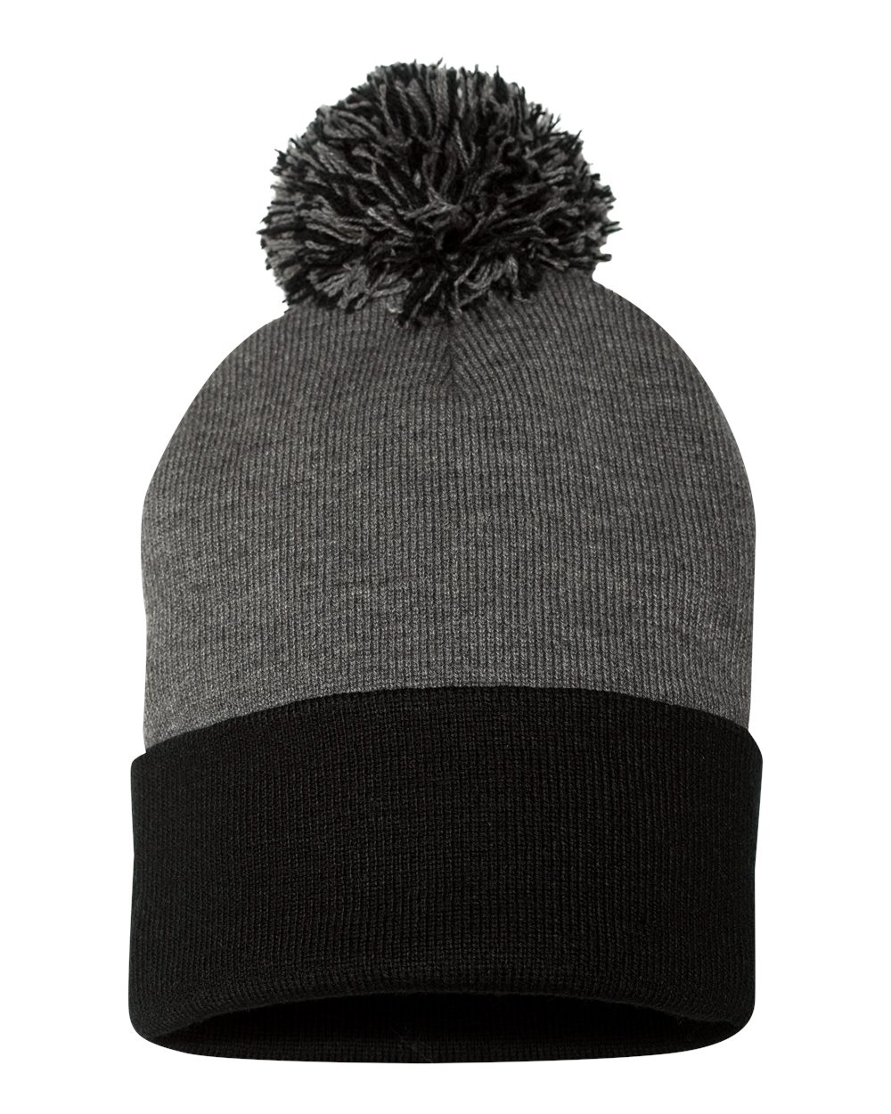 12" Pom-Pom Cuffed Beanie - SP15 81