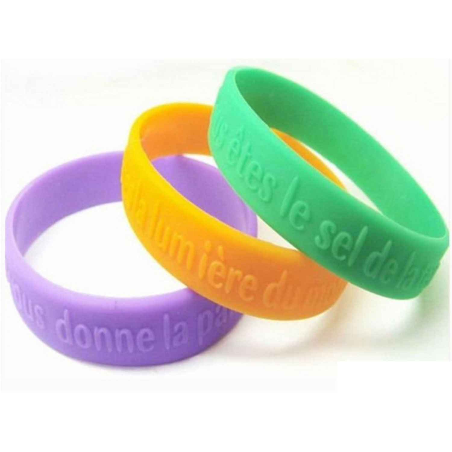 Embossed Wristband 20