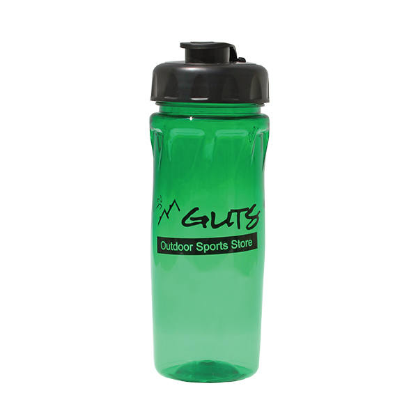18 oz. Poly-Saver PET Bottle with Flip Top Cap 7