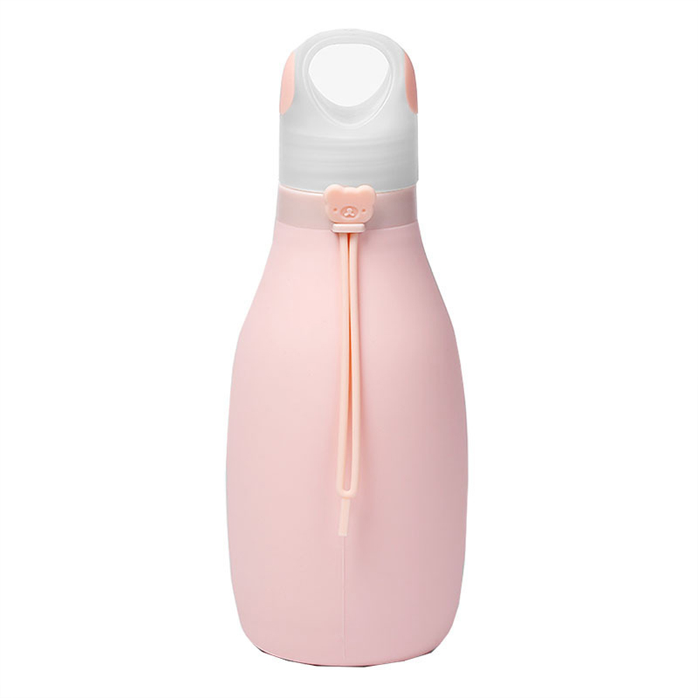500ml Outdoor Collapsible Water Bottle, custom plastic water bottle with logo imprint 2