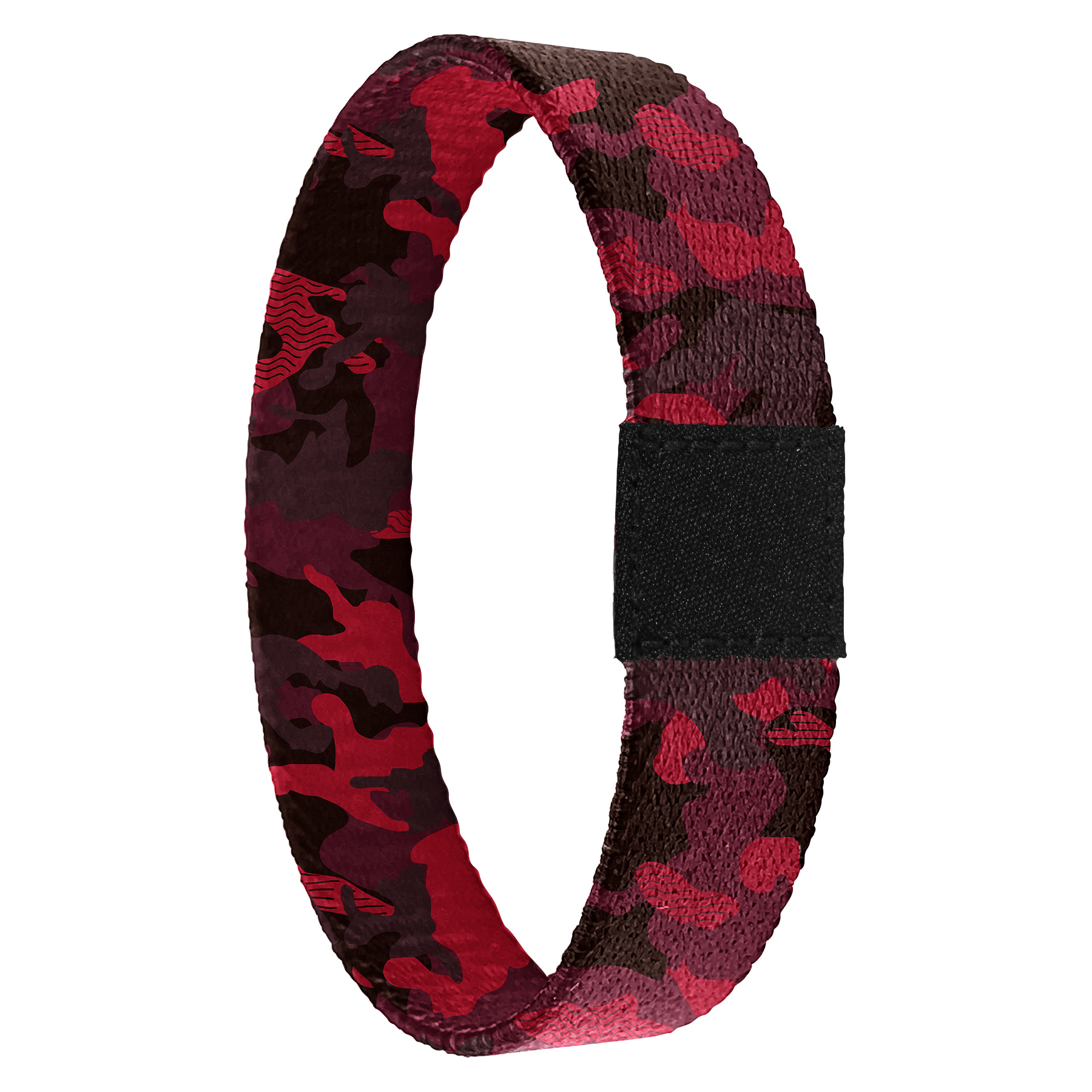 Completely Custom 5/8'' Sublimation Elastic Polyester Wristband With Woven Label 9