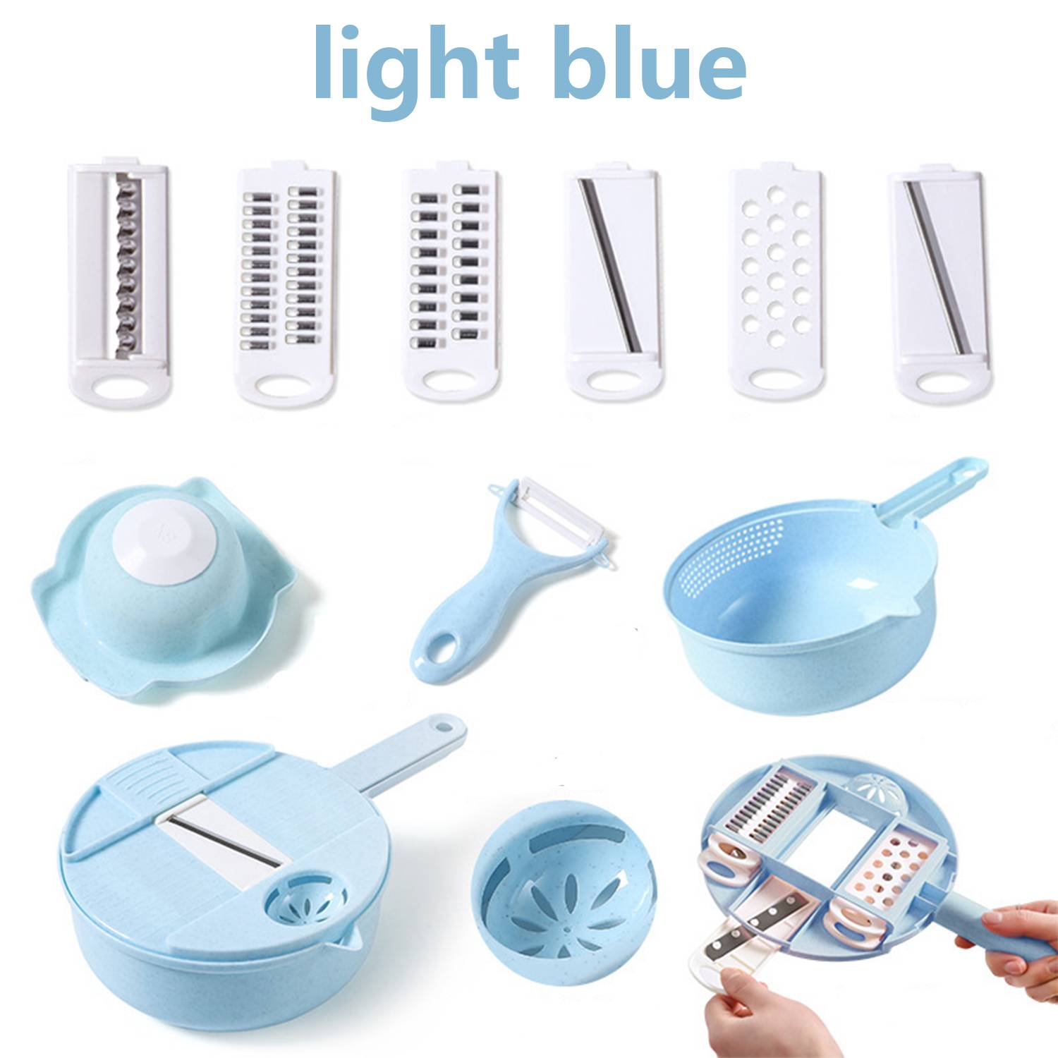 Multi-function 9-in-1 Vegetable Cutter 5