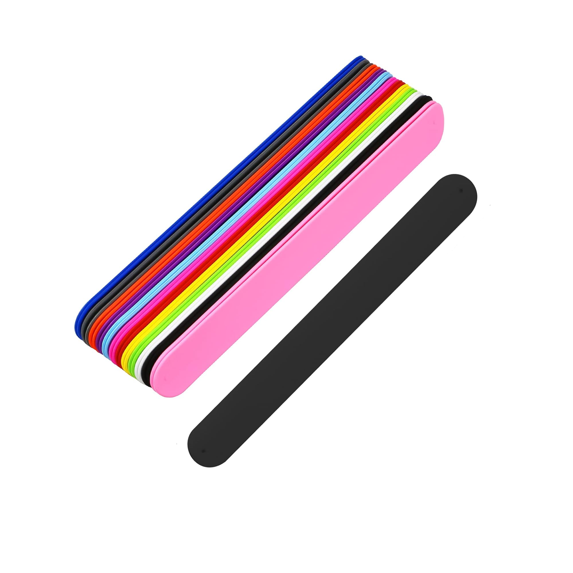 Color Customized Silicone Slap Bracelet 5
