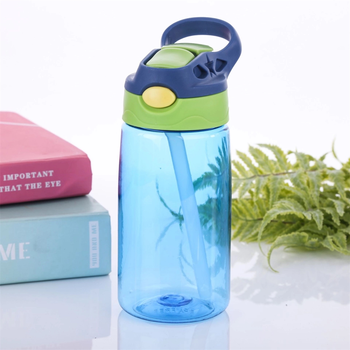 Kids Water Bottle with Straw 16 oz 5