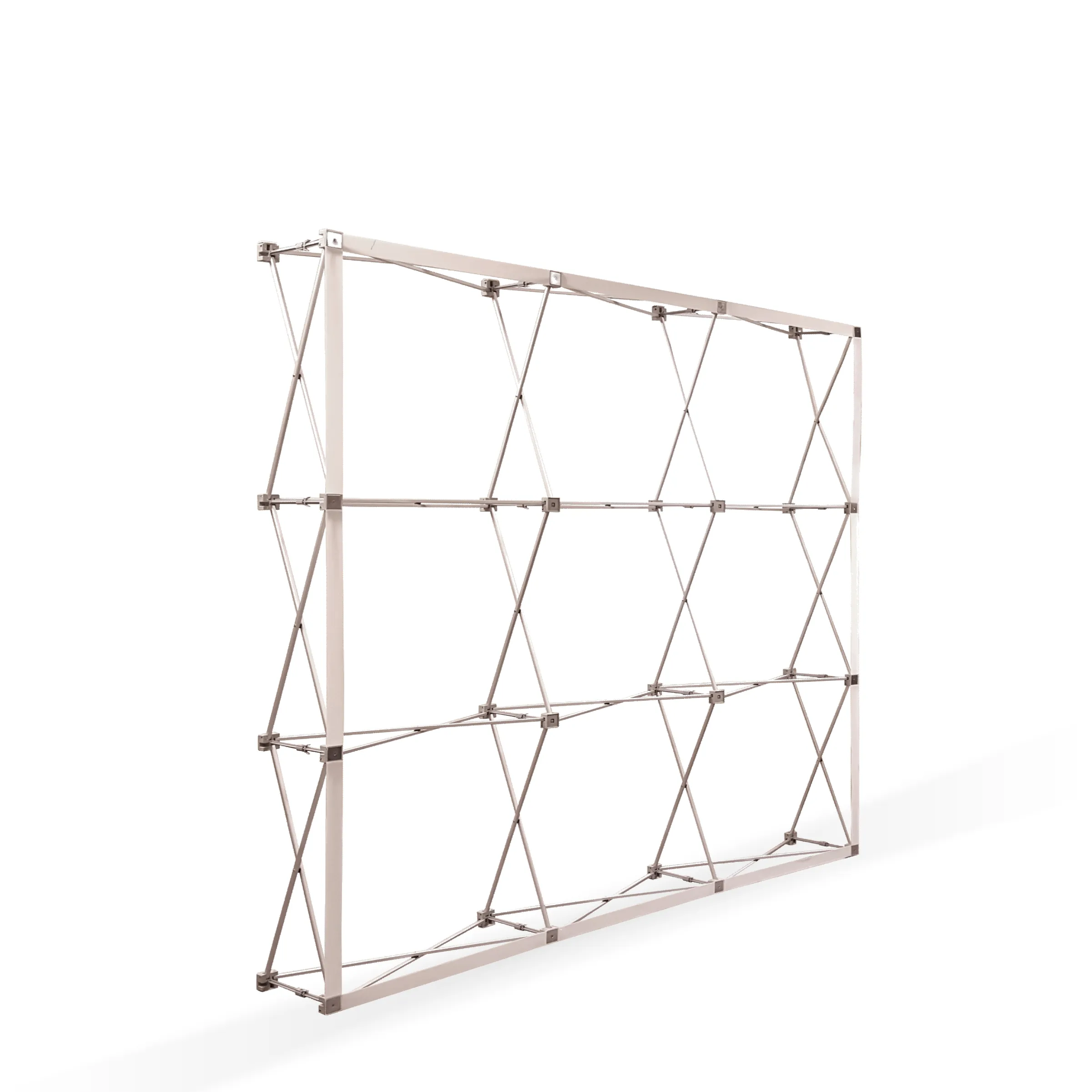 10'x8' Straight Pop Up Fabric Foldable Display Wall w Endcap 4