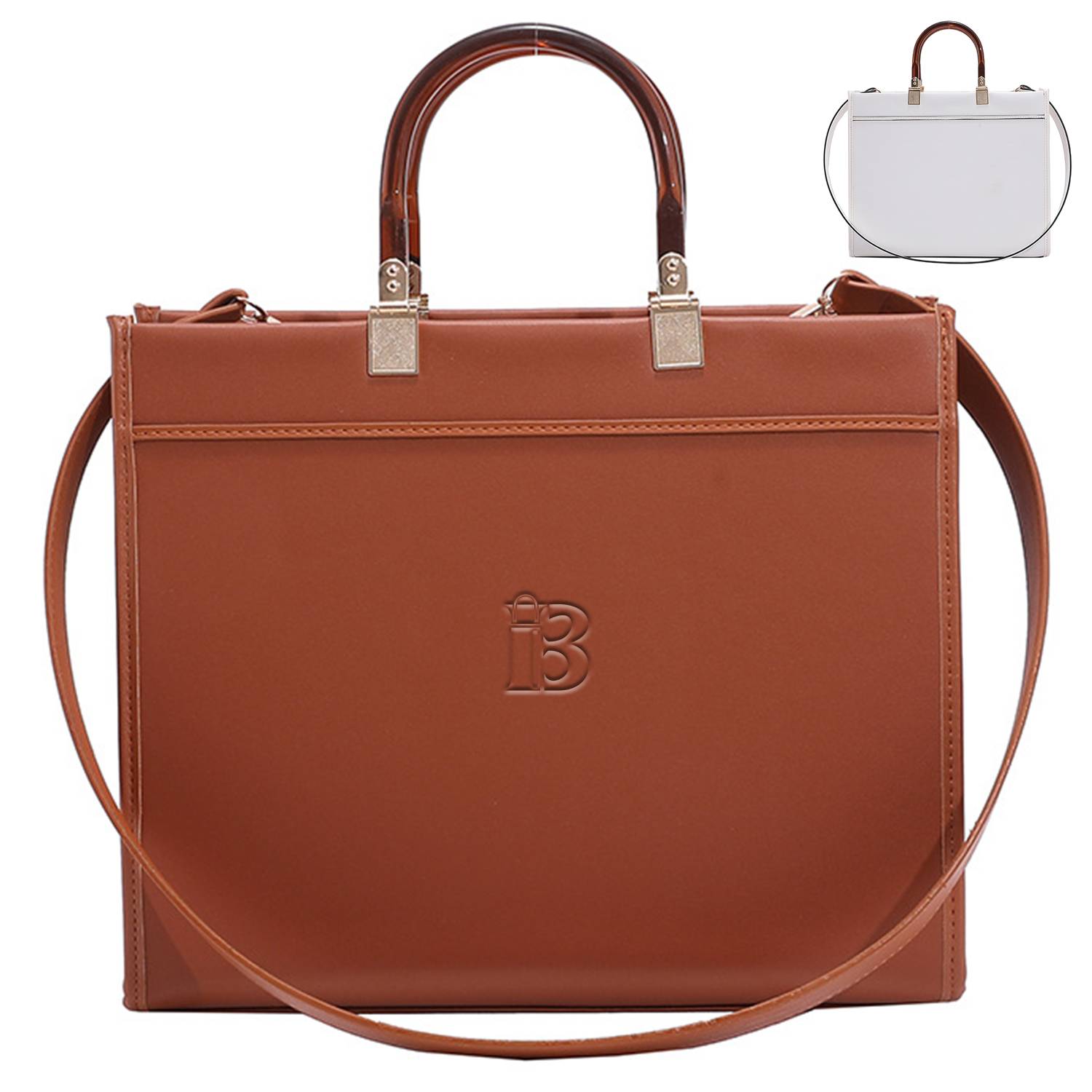 PU Leather Crossbody Bag Solid Color Customized for Women 7