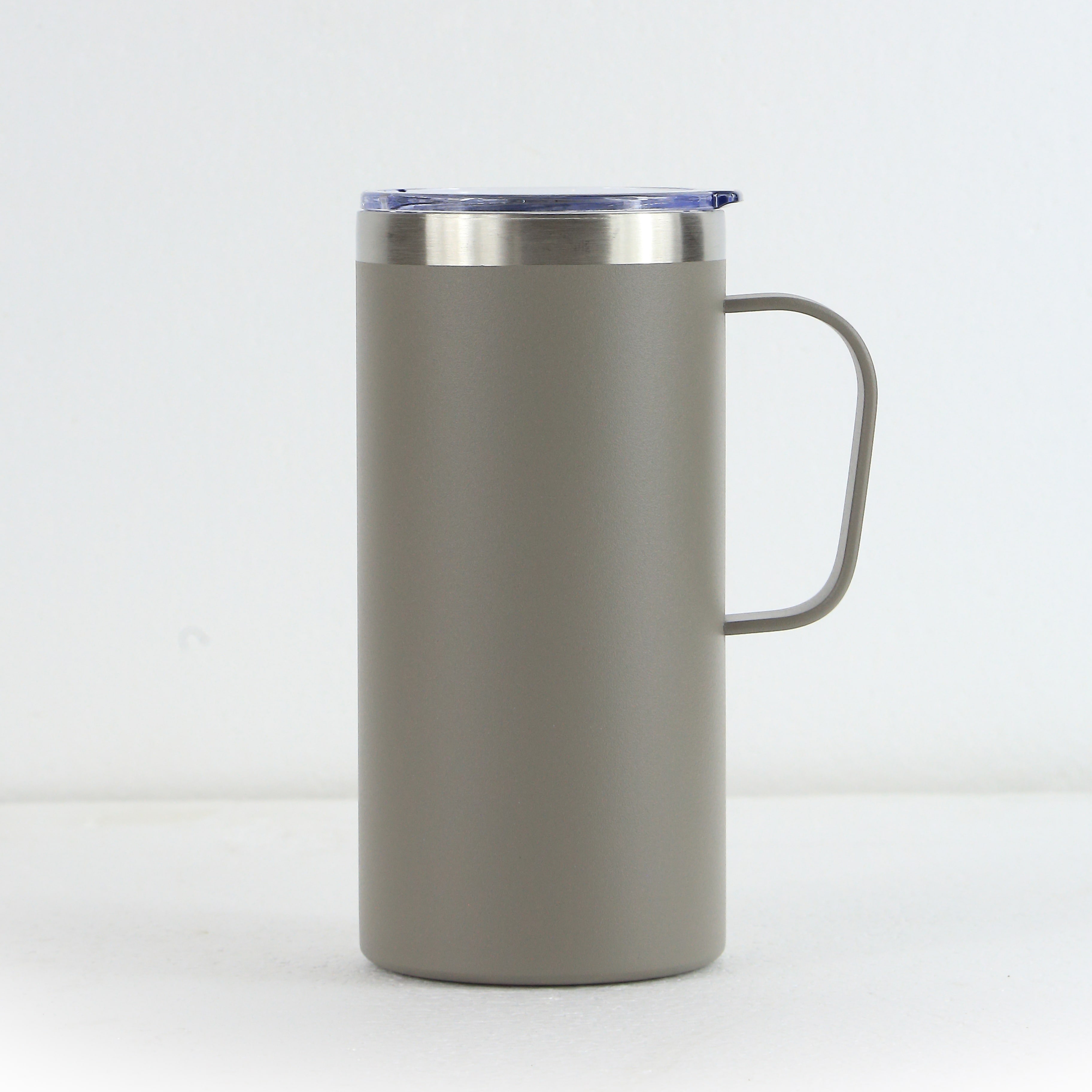 Summit 20oz Double Wall Vacuum Insulated Stainless Steel Campfire Mug (Grey)