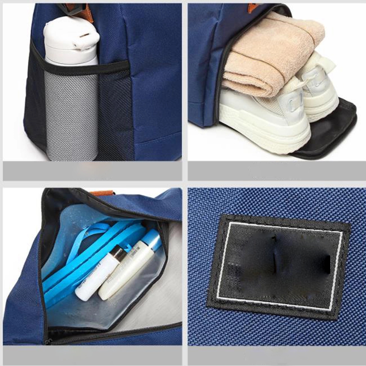 Sports Gym Bag with Wet Pocket & Shoes Compartment 2