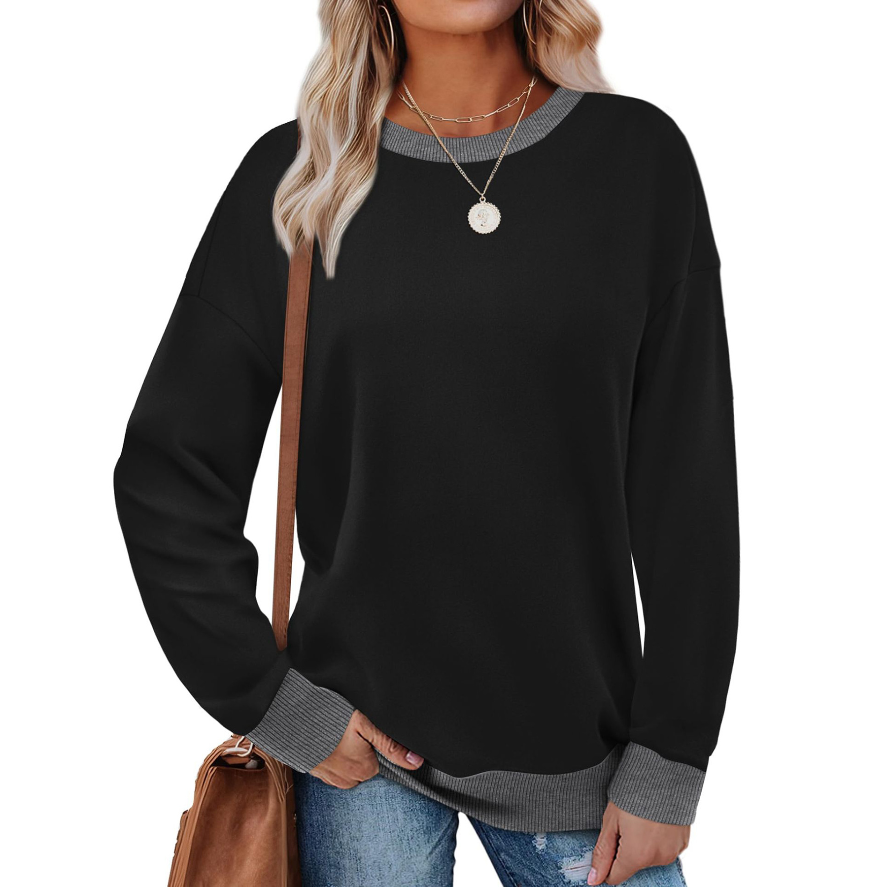 Women Crewneck Long Sleeve 9