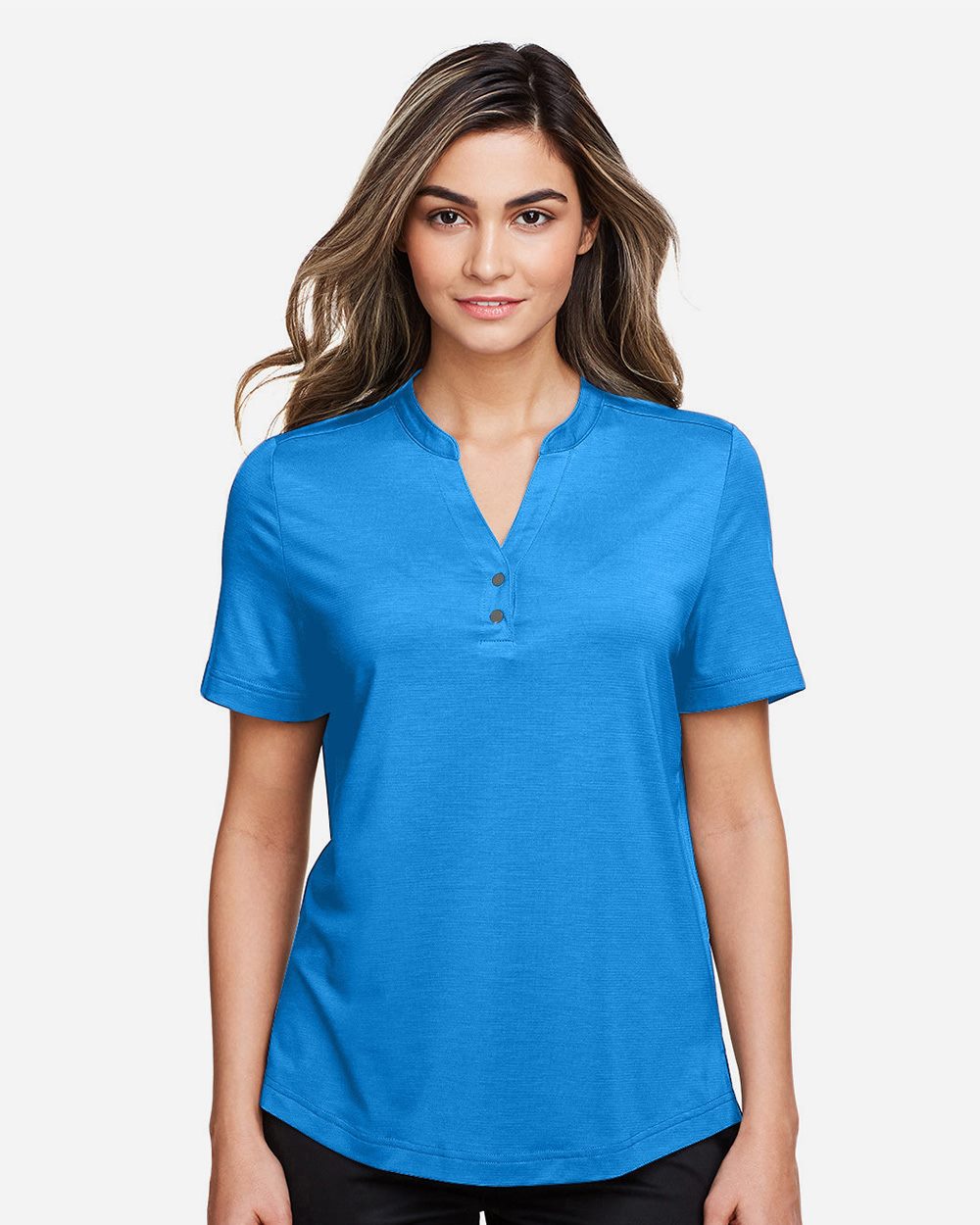 Women's JAQ Snap-Up Stretch Performance Polo - NE100W 27