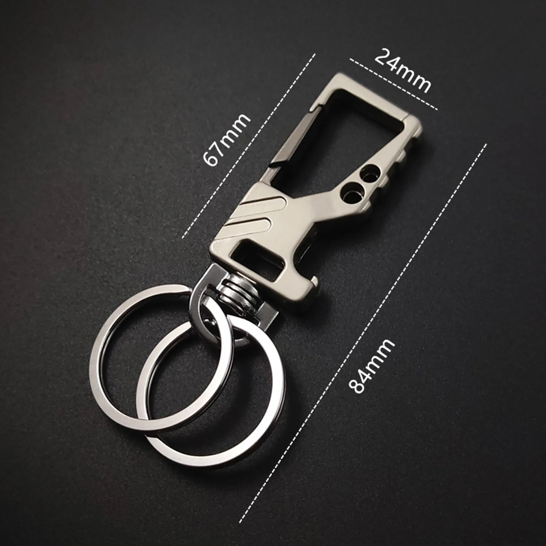 Zinc Alloy Car Keychain Bottle Can Opener 1