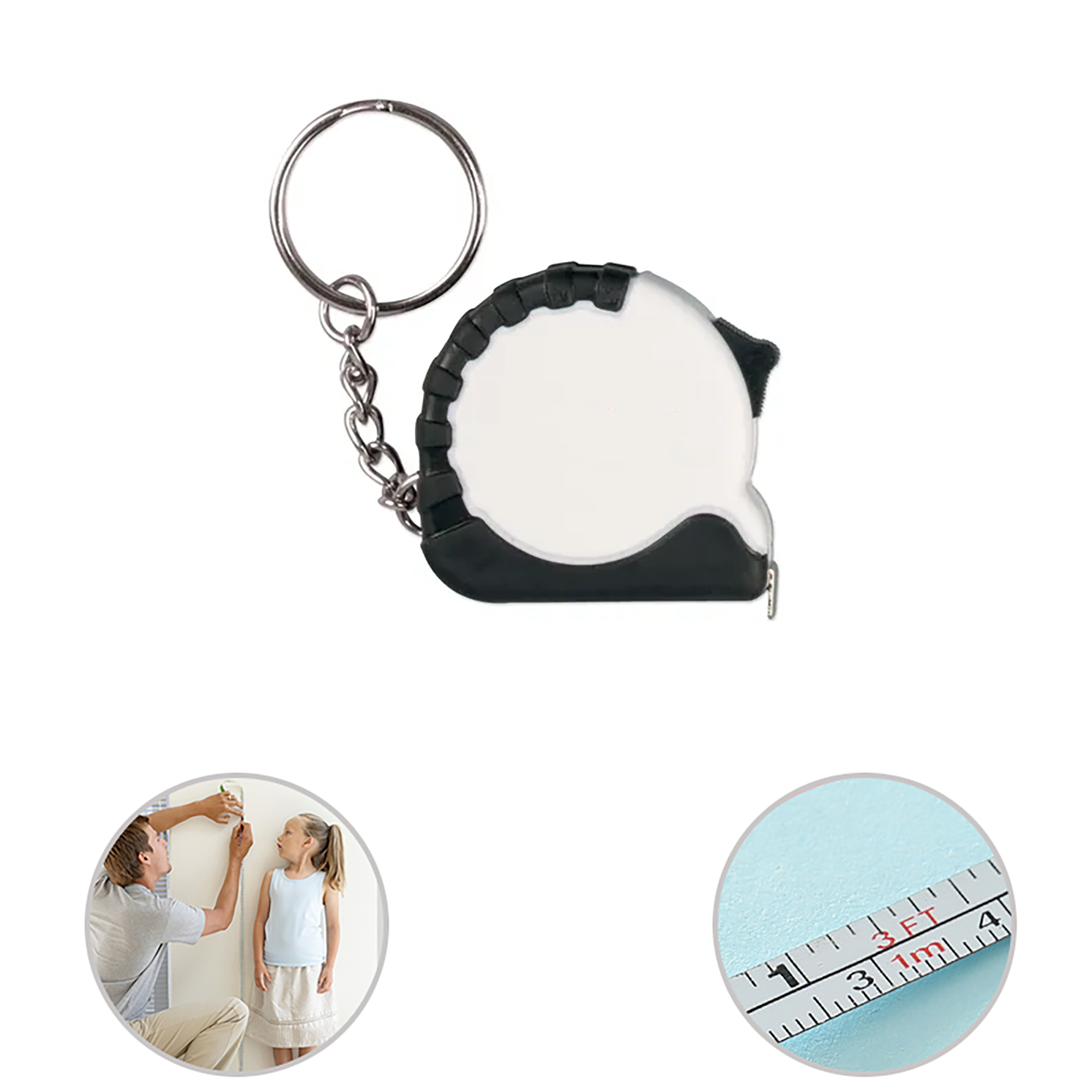 3-Foot Keychain Tape Measure 4