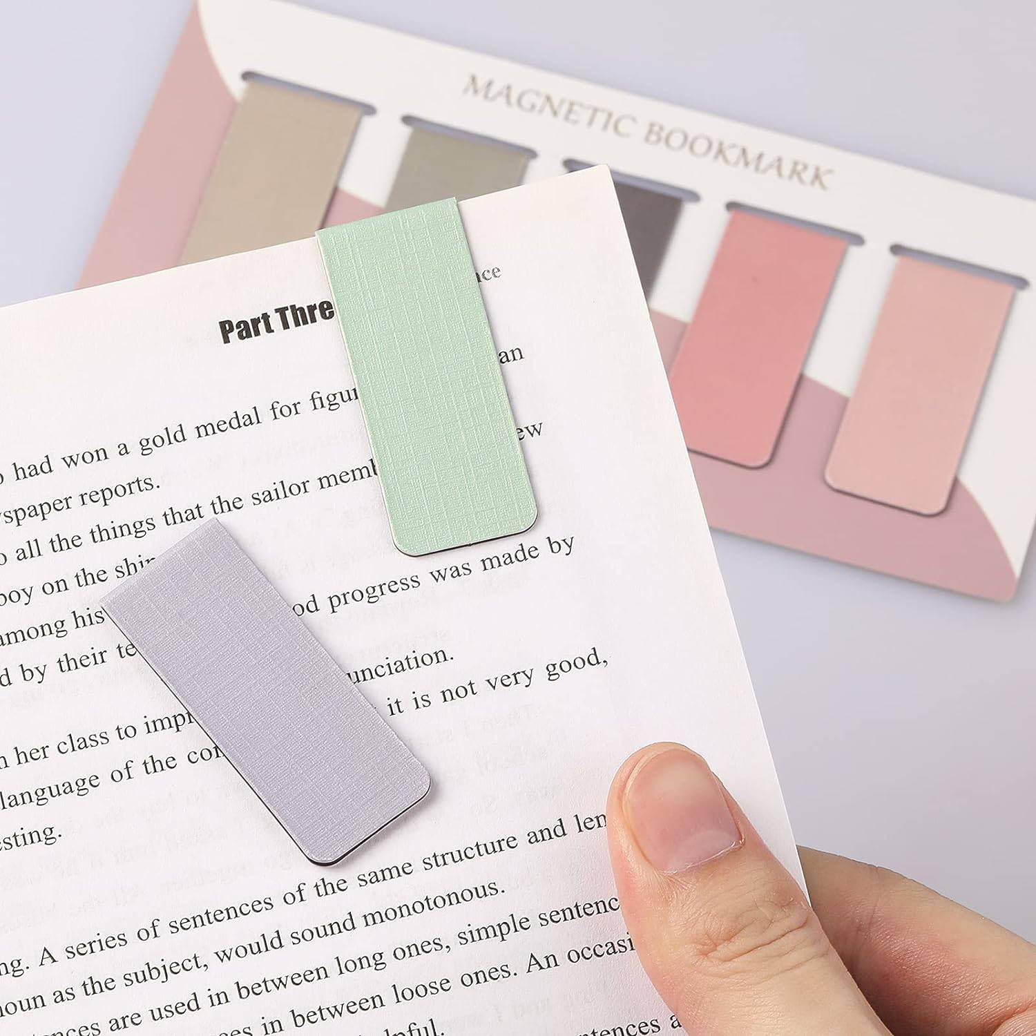 Fadeless Magnetic Bookmark for Book Lovers 9