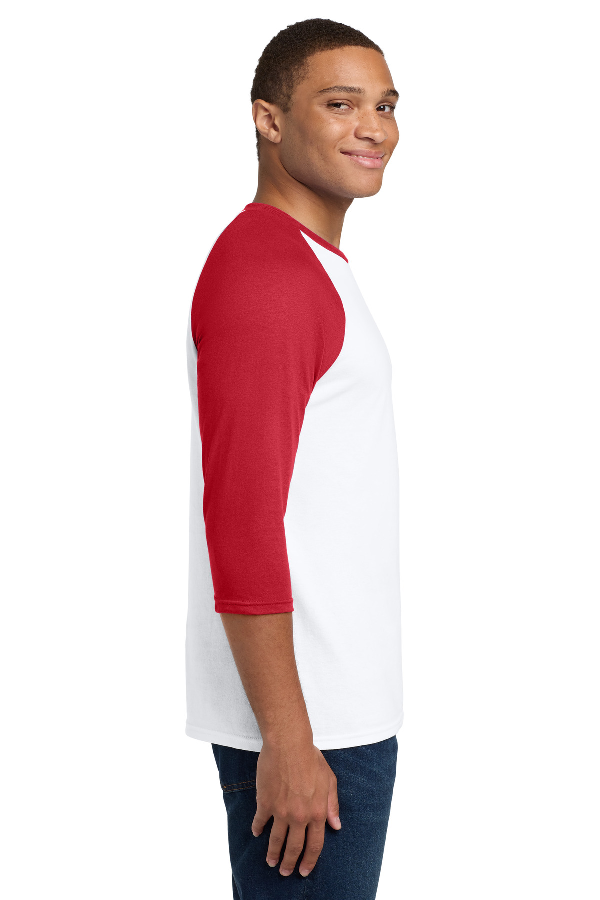 Gildan Heavy Cotton 3/4-Sleeve Raglan T-Shirt. 5700 50