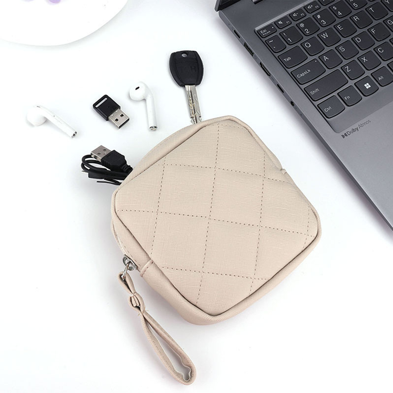 Mini storage bag, custom tote bag with logo imprint 5