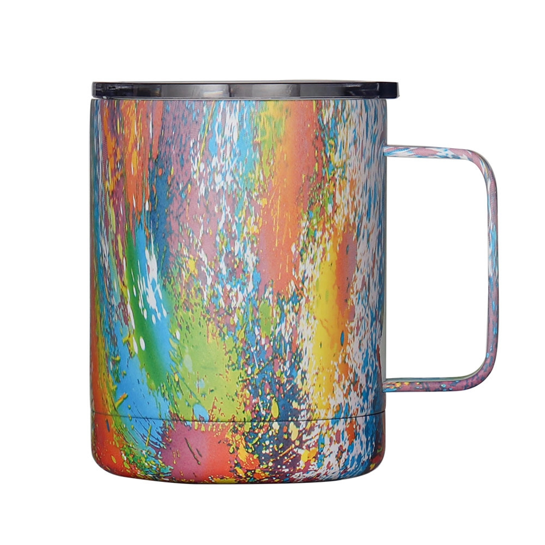 Colorful 12 Oz. Insulated Coffee Cup With Handle 4