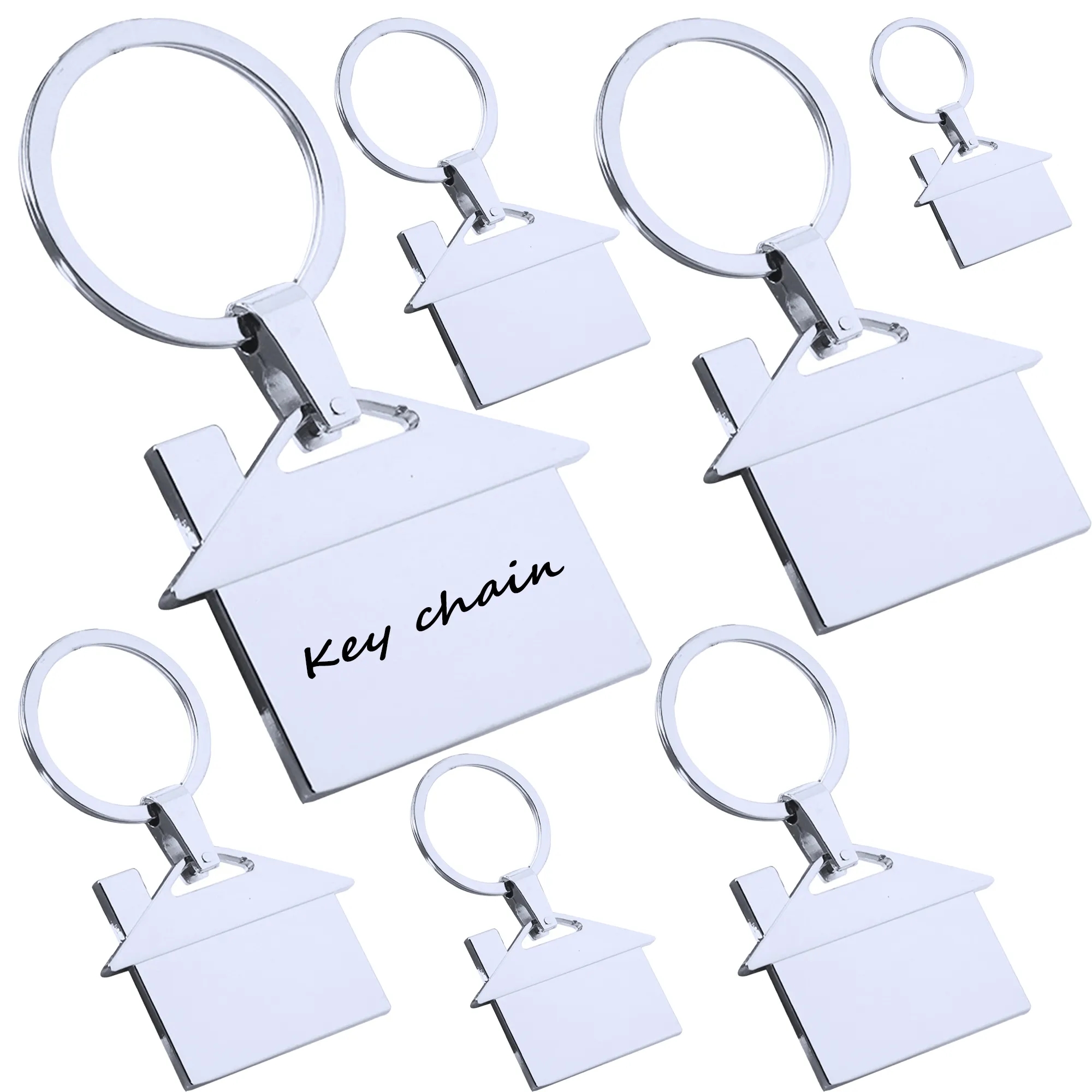 Small House Key Hanging Ornament