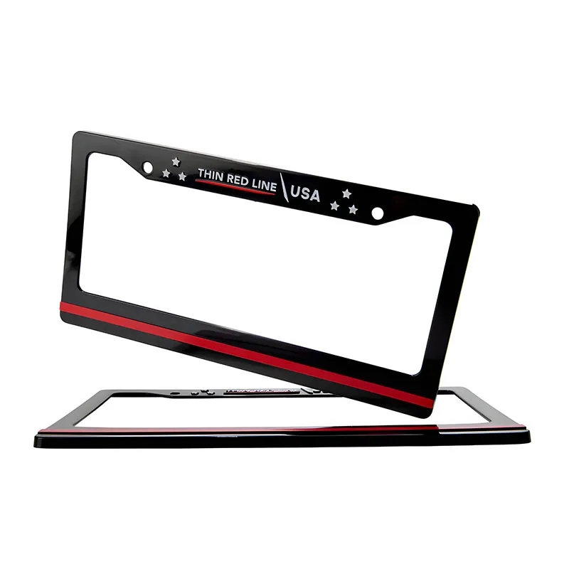 Raised Letter License Plate Frame 4