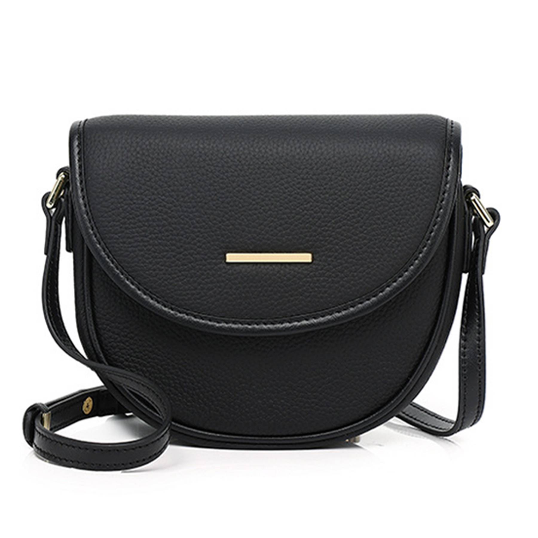 Genuine Leather Adjustable Strap Crossbody 7