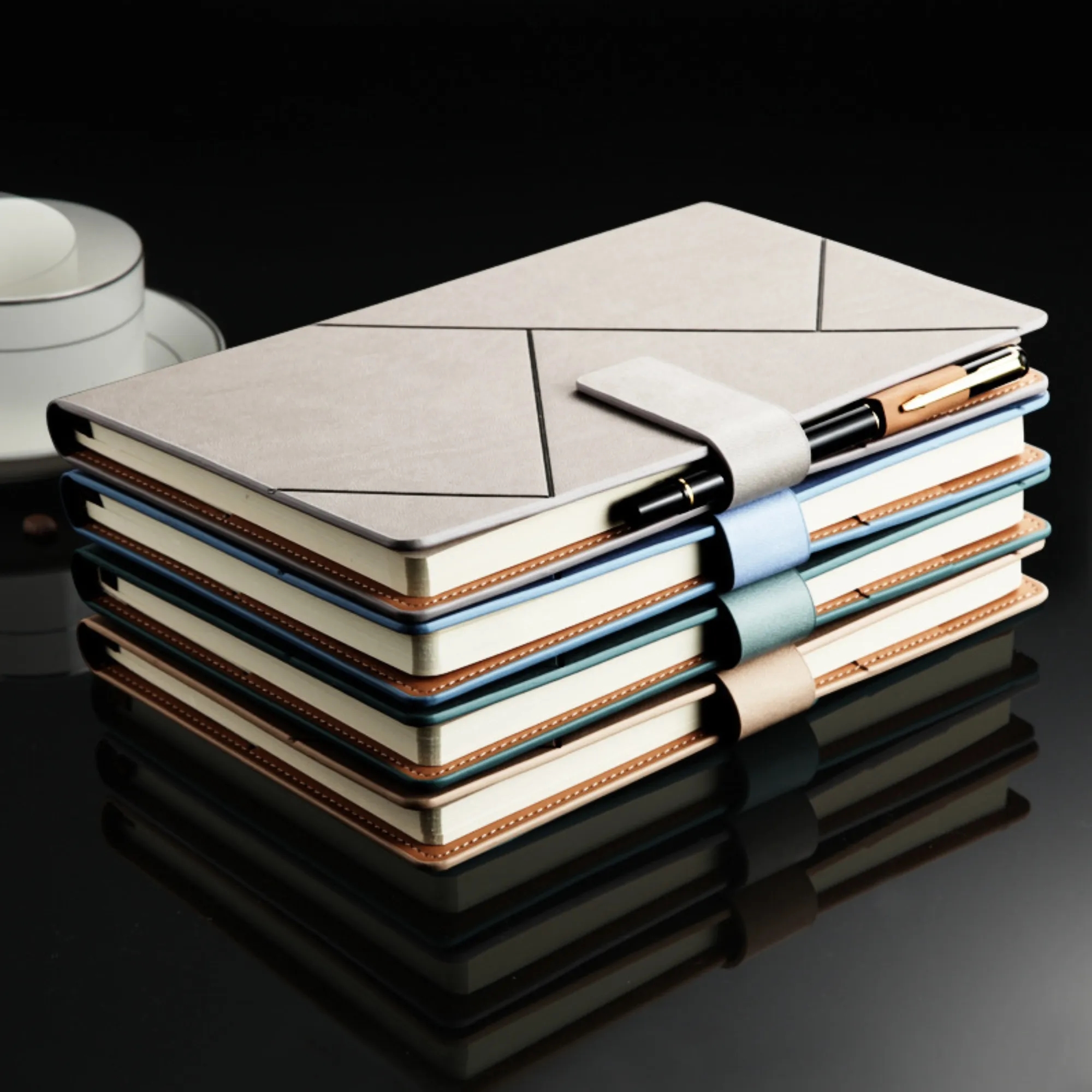 A5 Leather-like Multi-functional Notebook 1