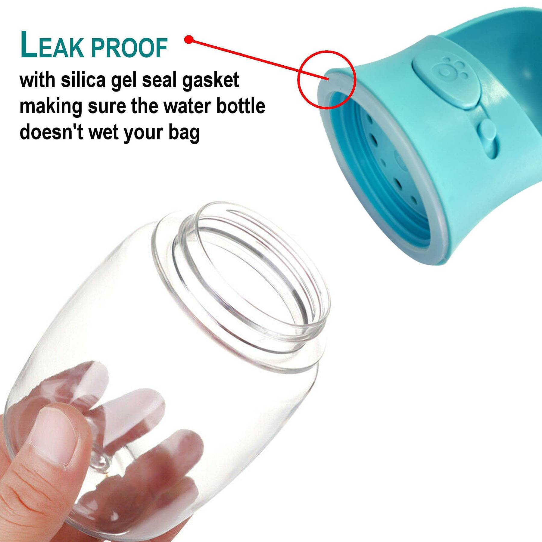 19.35oz Proof Outdoor Walks Pet Dog Water Bottle 4