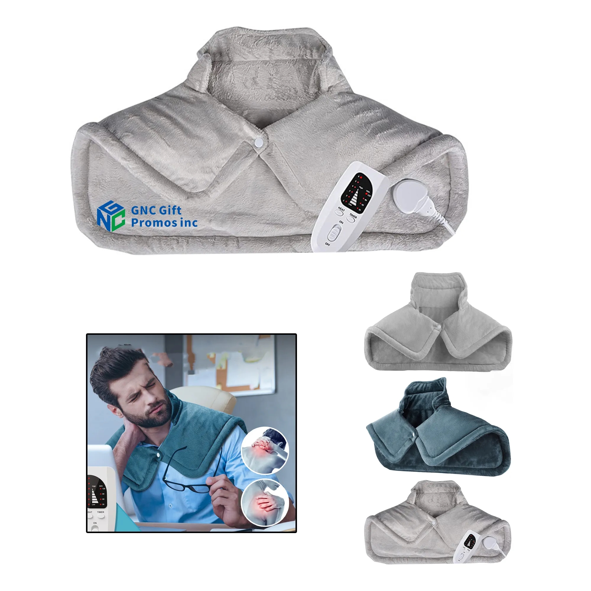 Heating Pad for Neck and Shoulders and Back 4