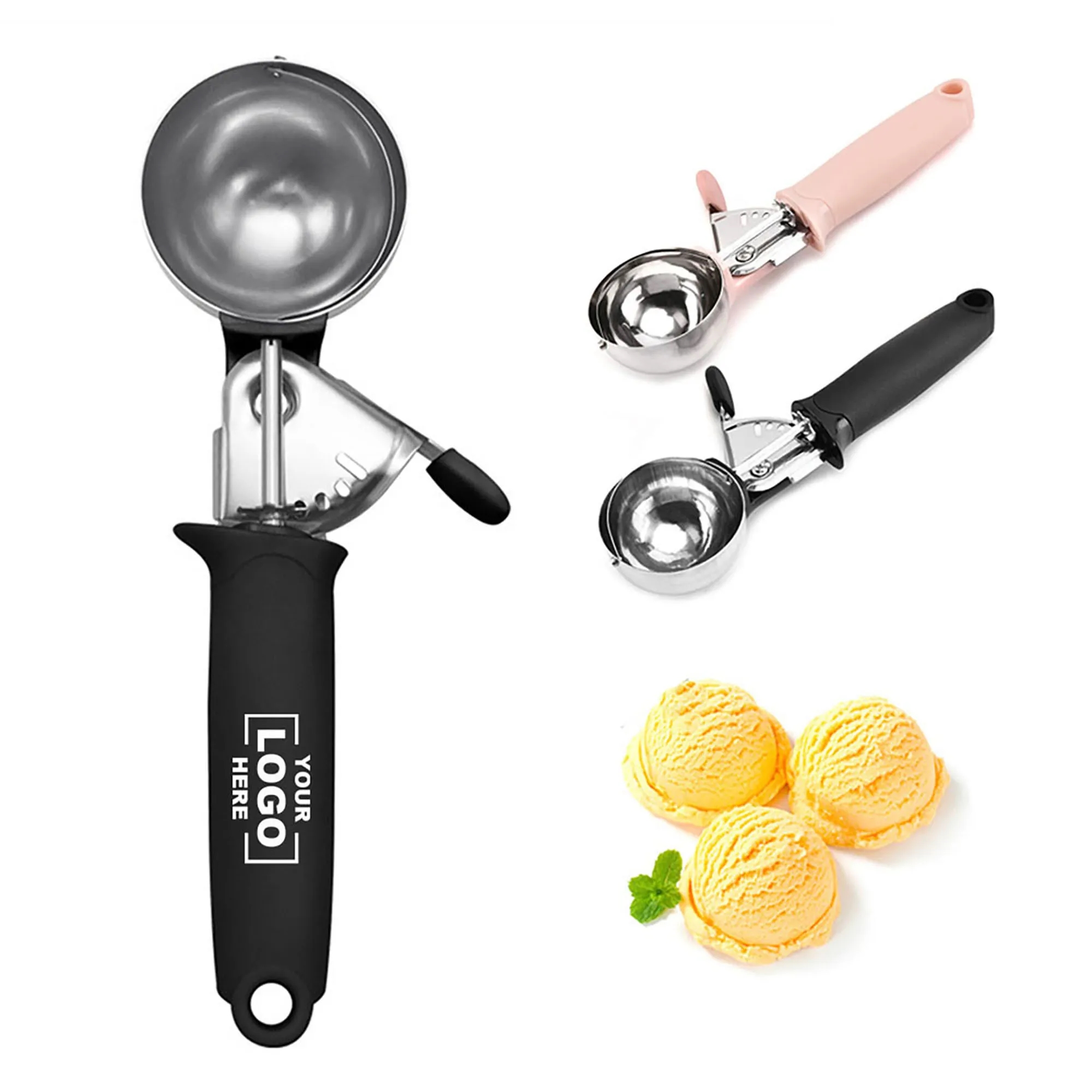 Stainless Steel Ice Cream Spoon