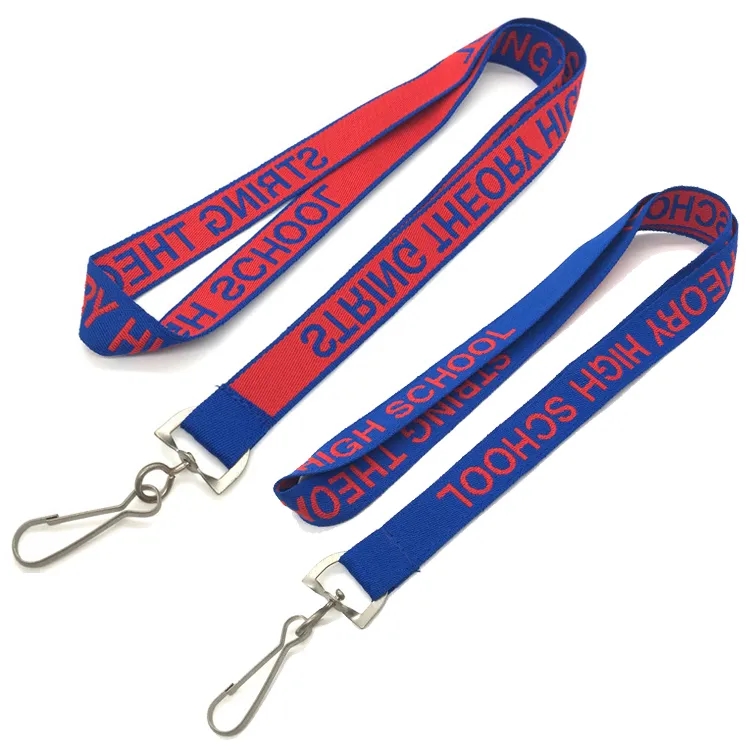 Jacquard Polyester Custom Lanyard 8