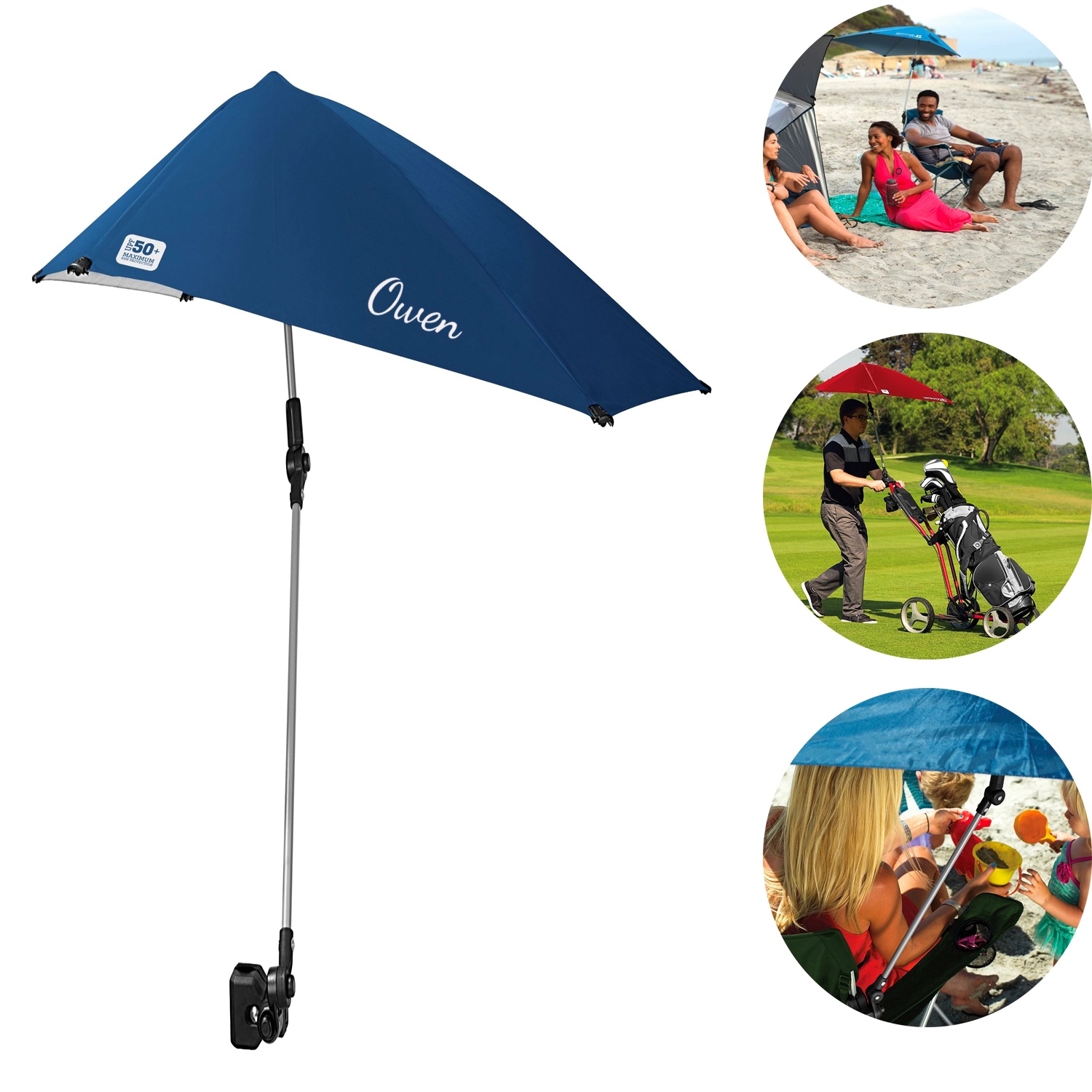 Outdoor Sunshade Clip Umbrella 2