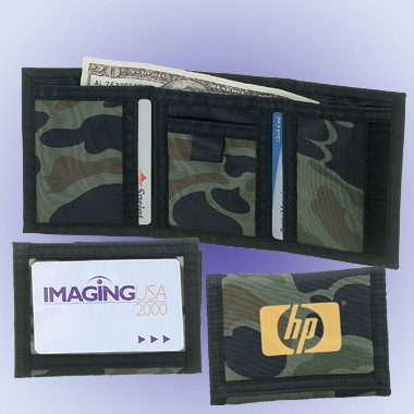 Nylon Tri-Fold Wallet 2