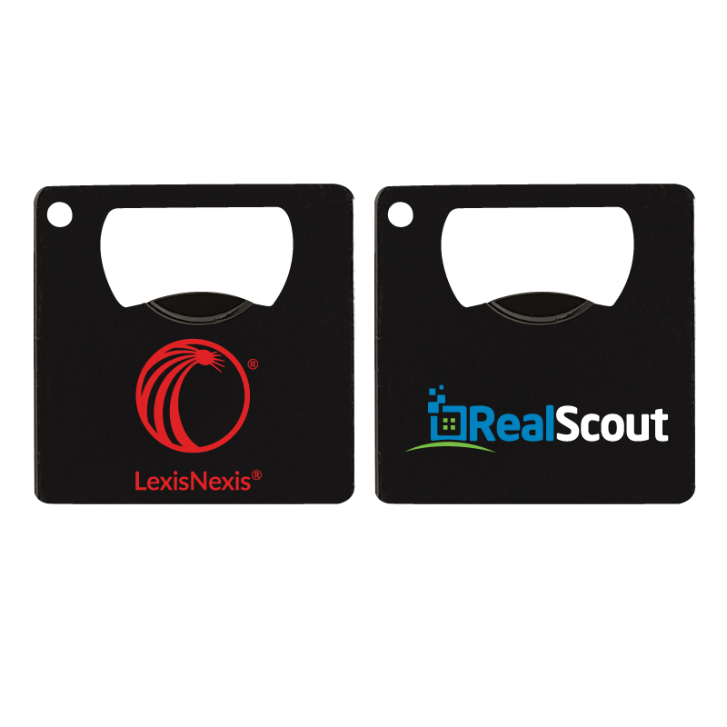 Crescent Mini Powder Coated Square Bottle Opener 2