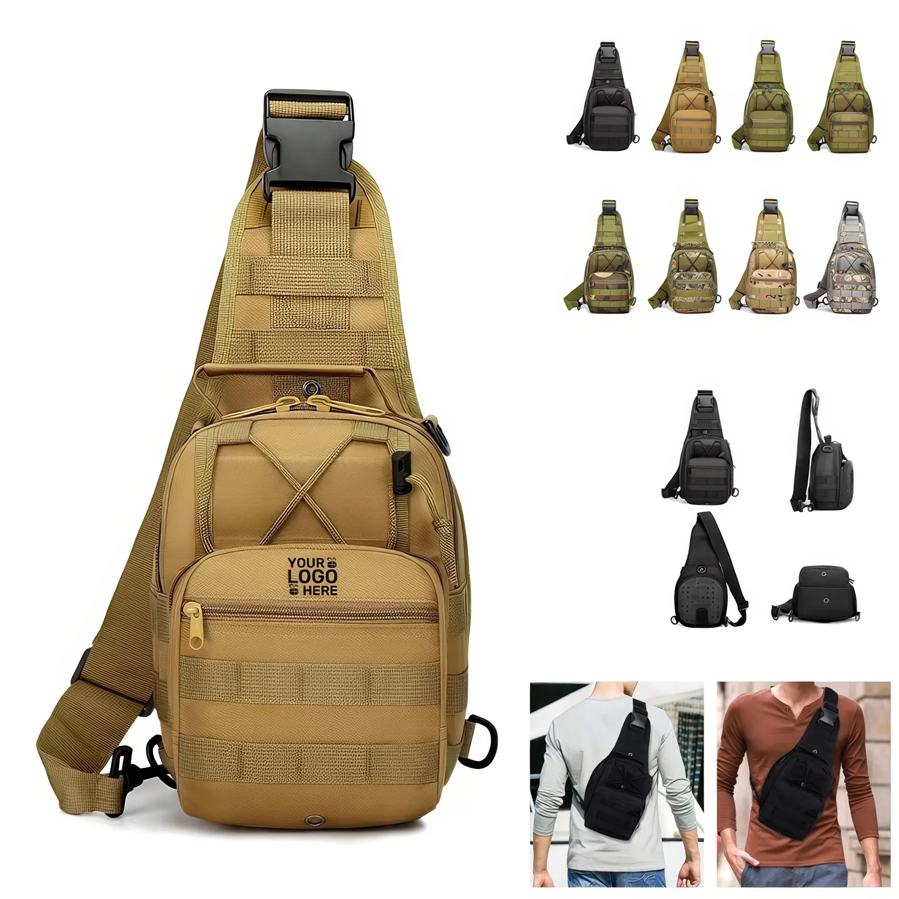 Military Tactical Sling Bag 2