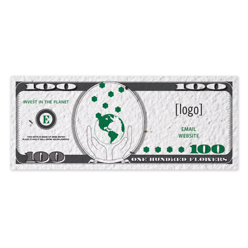 Seed Paper Dollar Bill 2