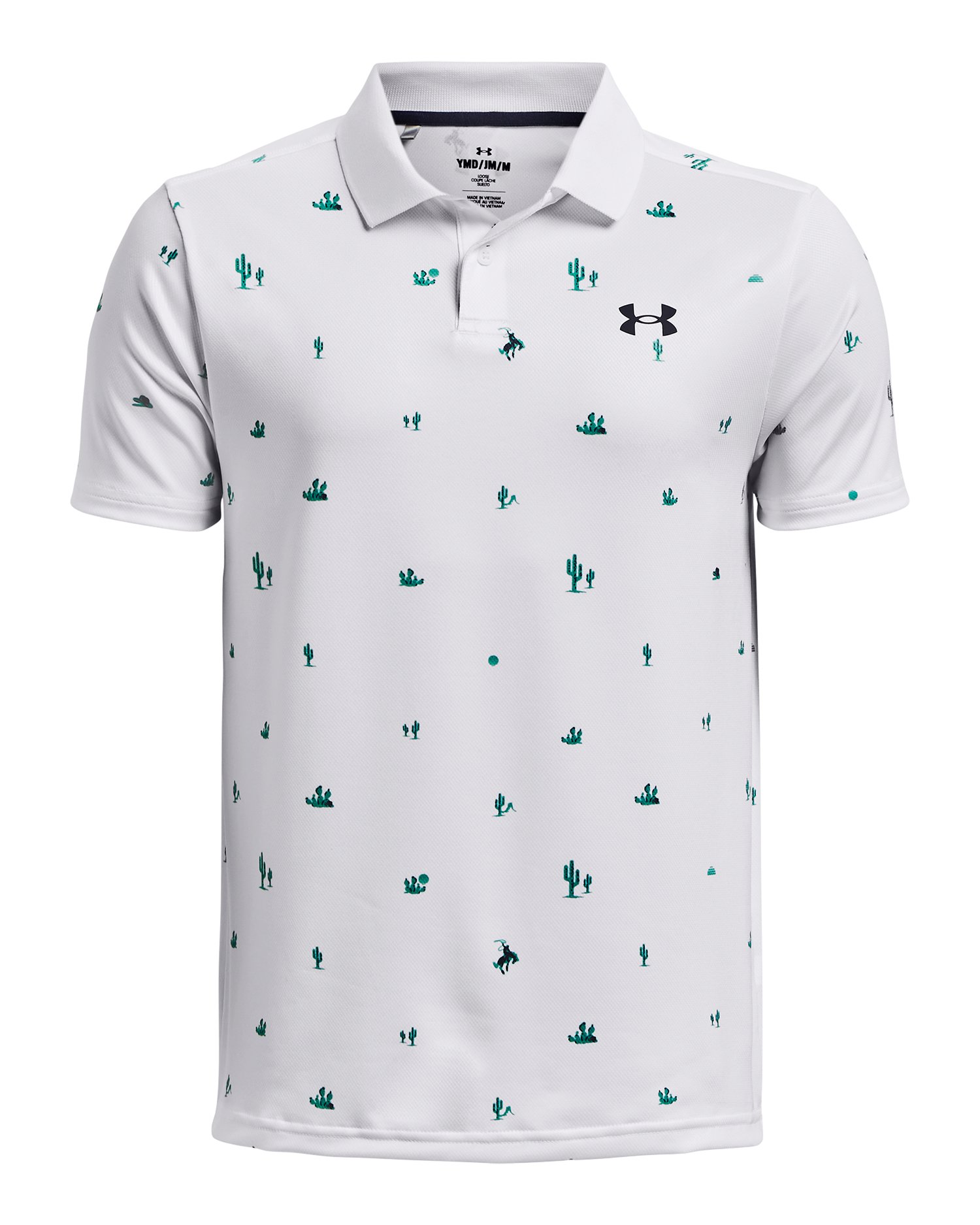 UA Matchplay Printed Boys' Polo 1