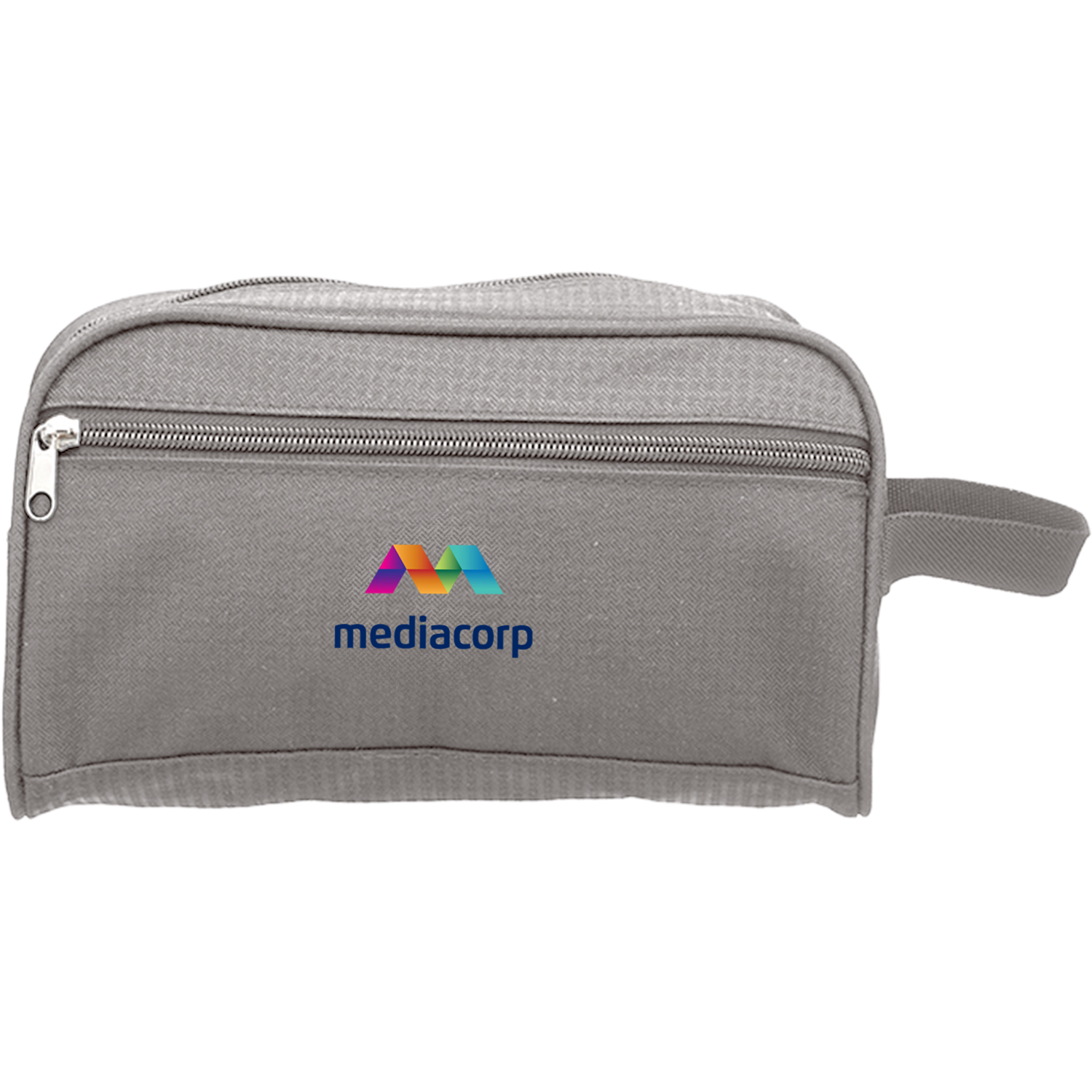 Classic Toiletry Bag w/ Handle & Side Zipper Pockets 3