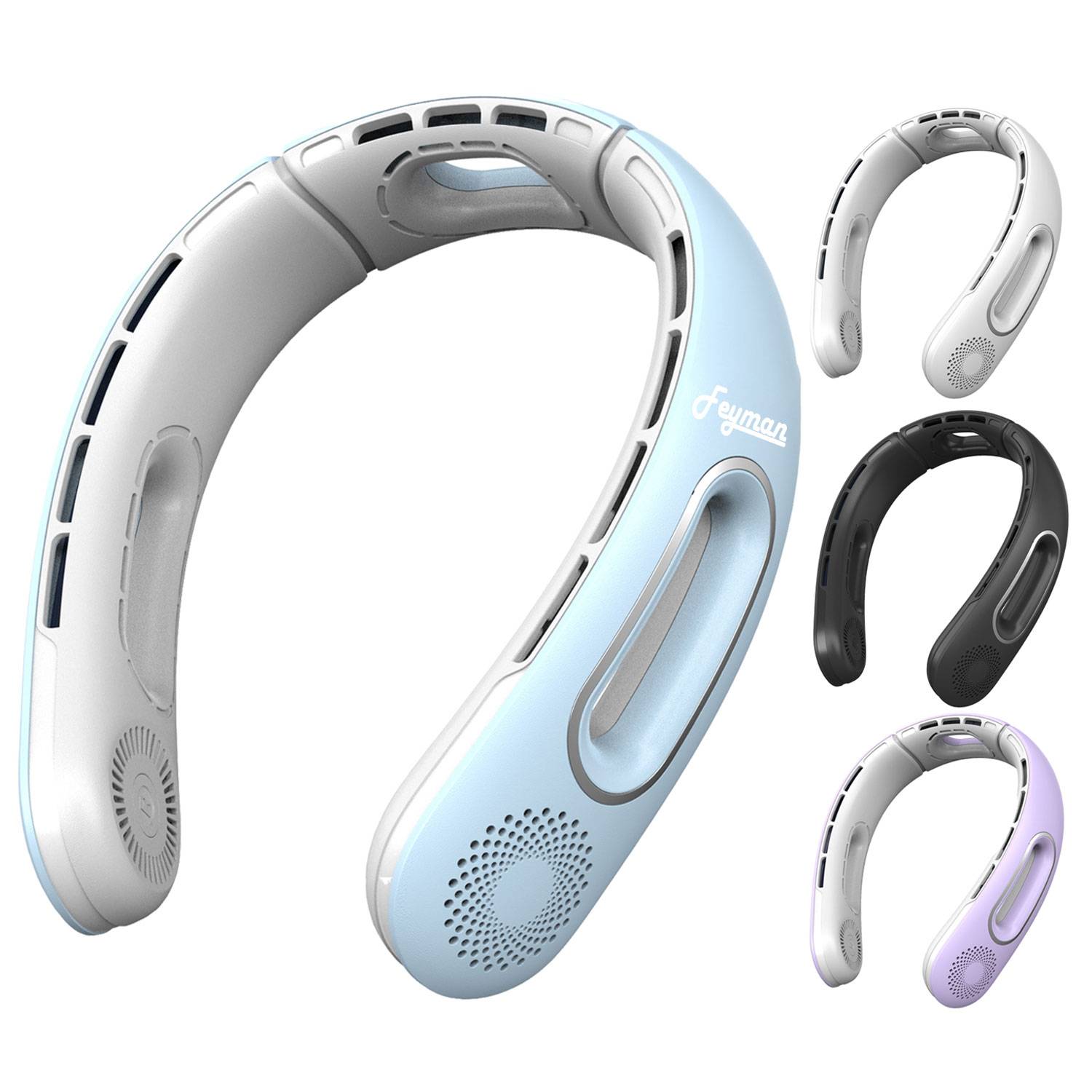 Neck Hanging USB Charging Portable Bladeless Fan 7