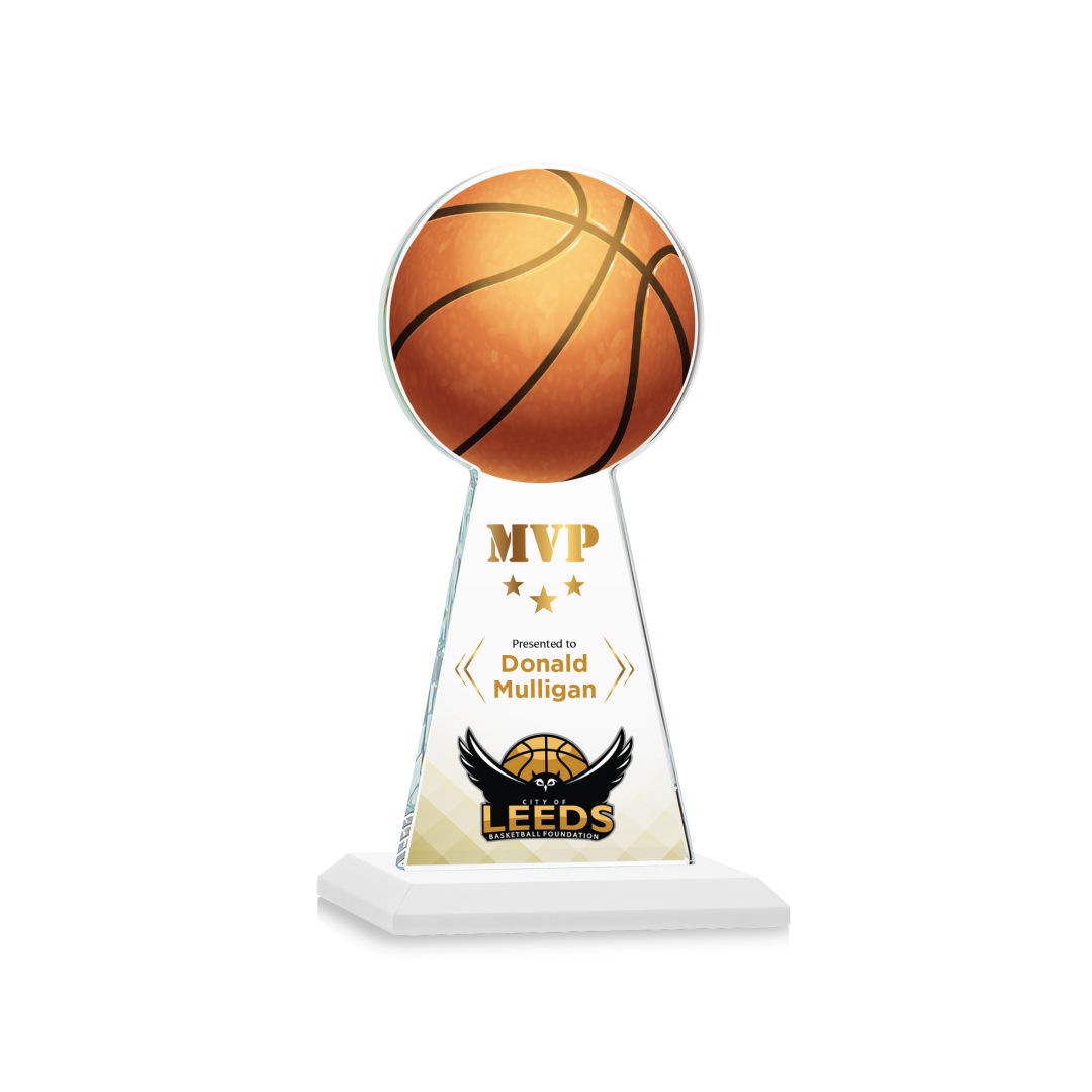 Edenwood Basketball VividPrint™ Award - White 6