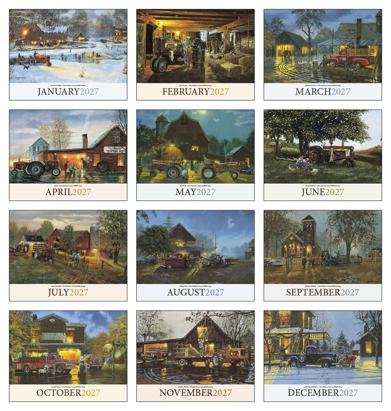 Triumph® Calendars Country Memories Calendar 66