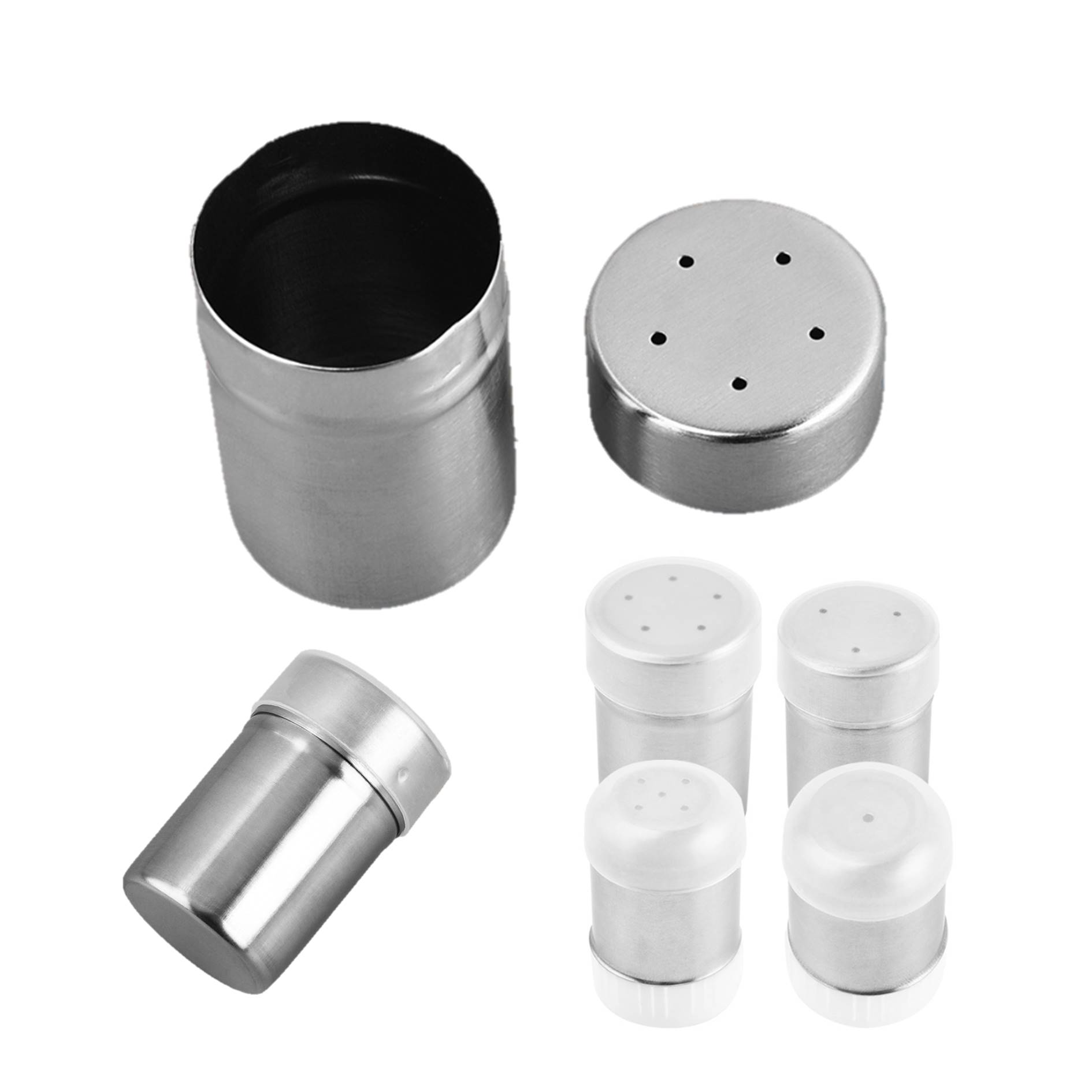 Stainless Steel Seasoning Bottles 6