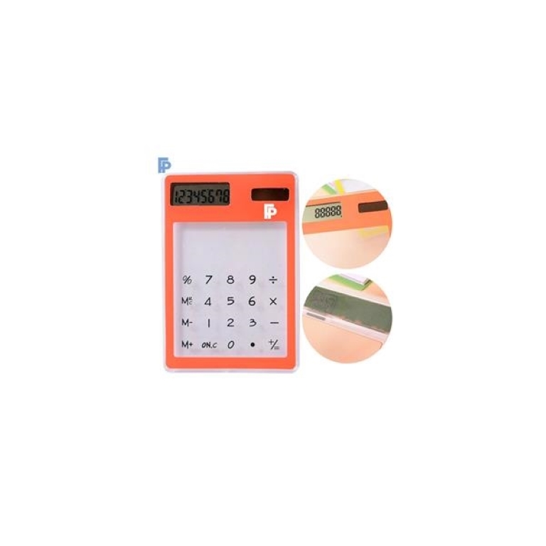 Transparent / Ultra Thin Solar Mini Calculator 2