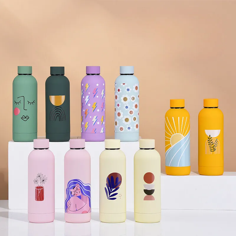 17oz Vacuum Insulated Stainless Steel Thermal Bottle 12