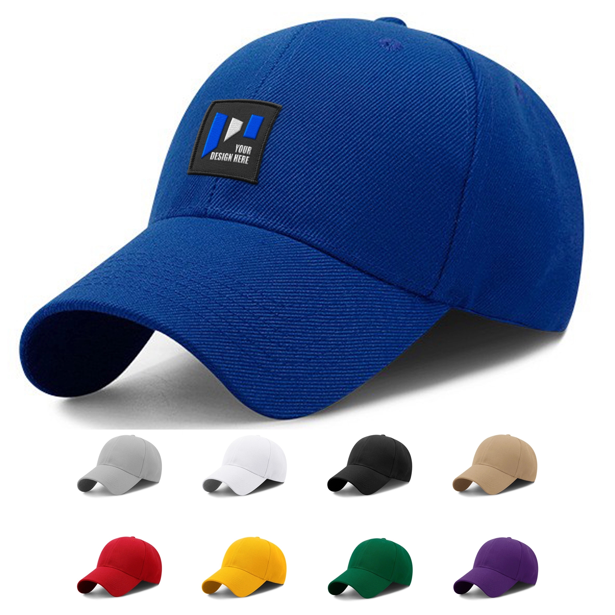 6 Panel Structured Baseball Runner Cap 6