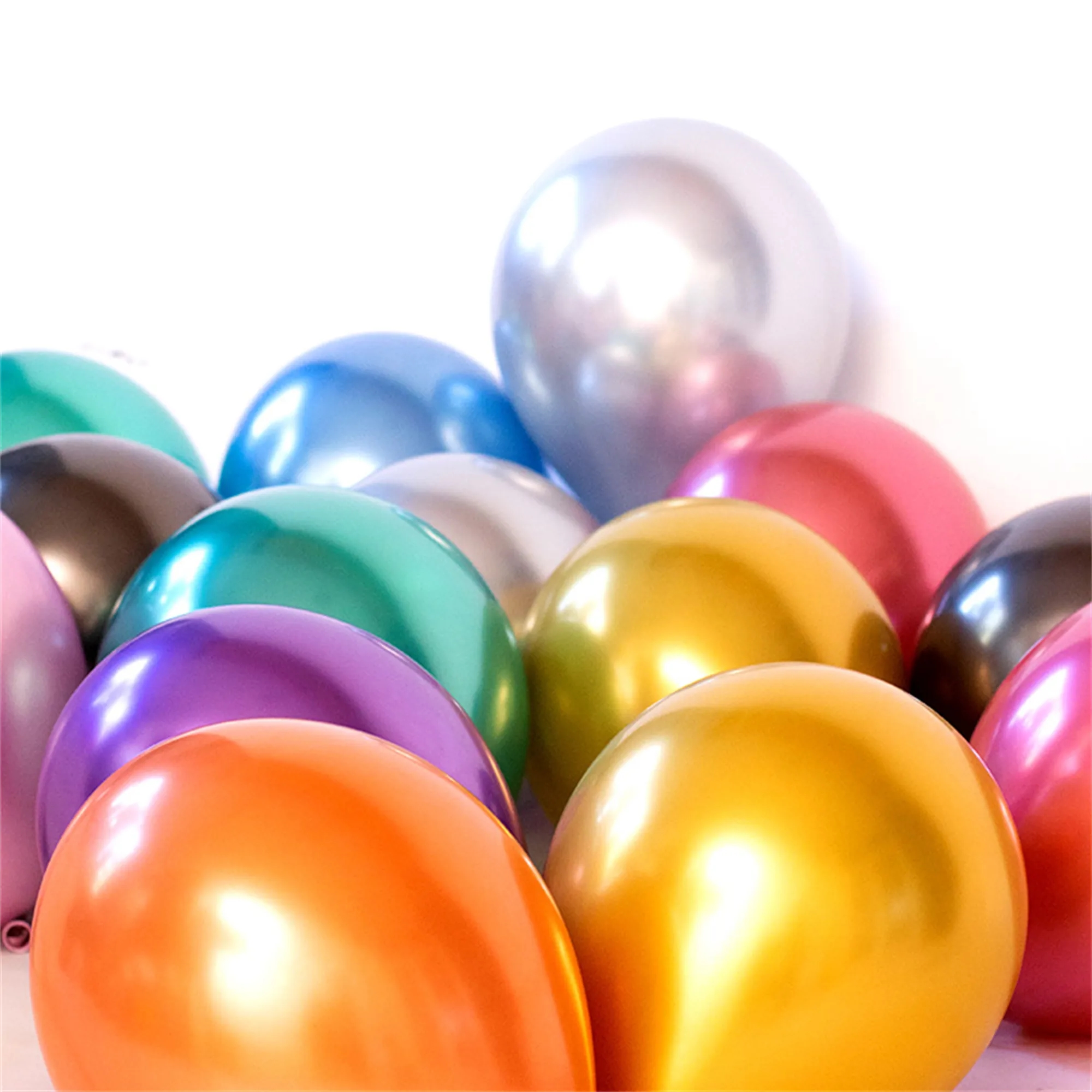 12inch Happy Birthday  Metallic Ballons 4