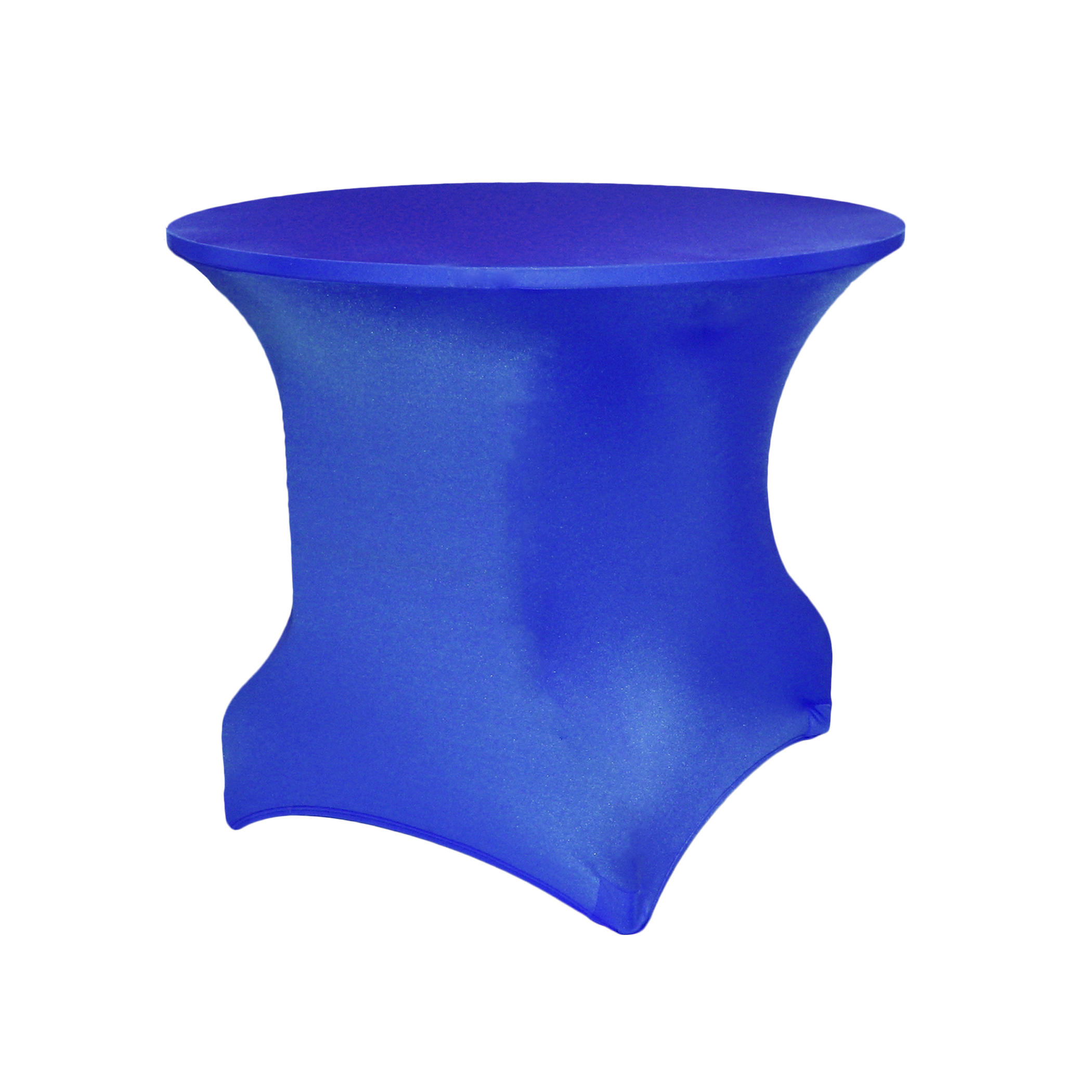 Non-Printed 60" Round Spandex Stretch Table Cover 8