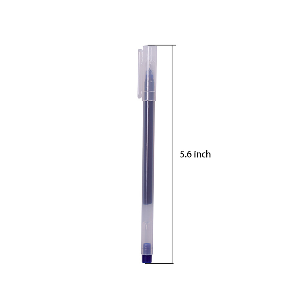 12 pcs Triangular rod large capacity gel pen 2