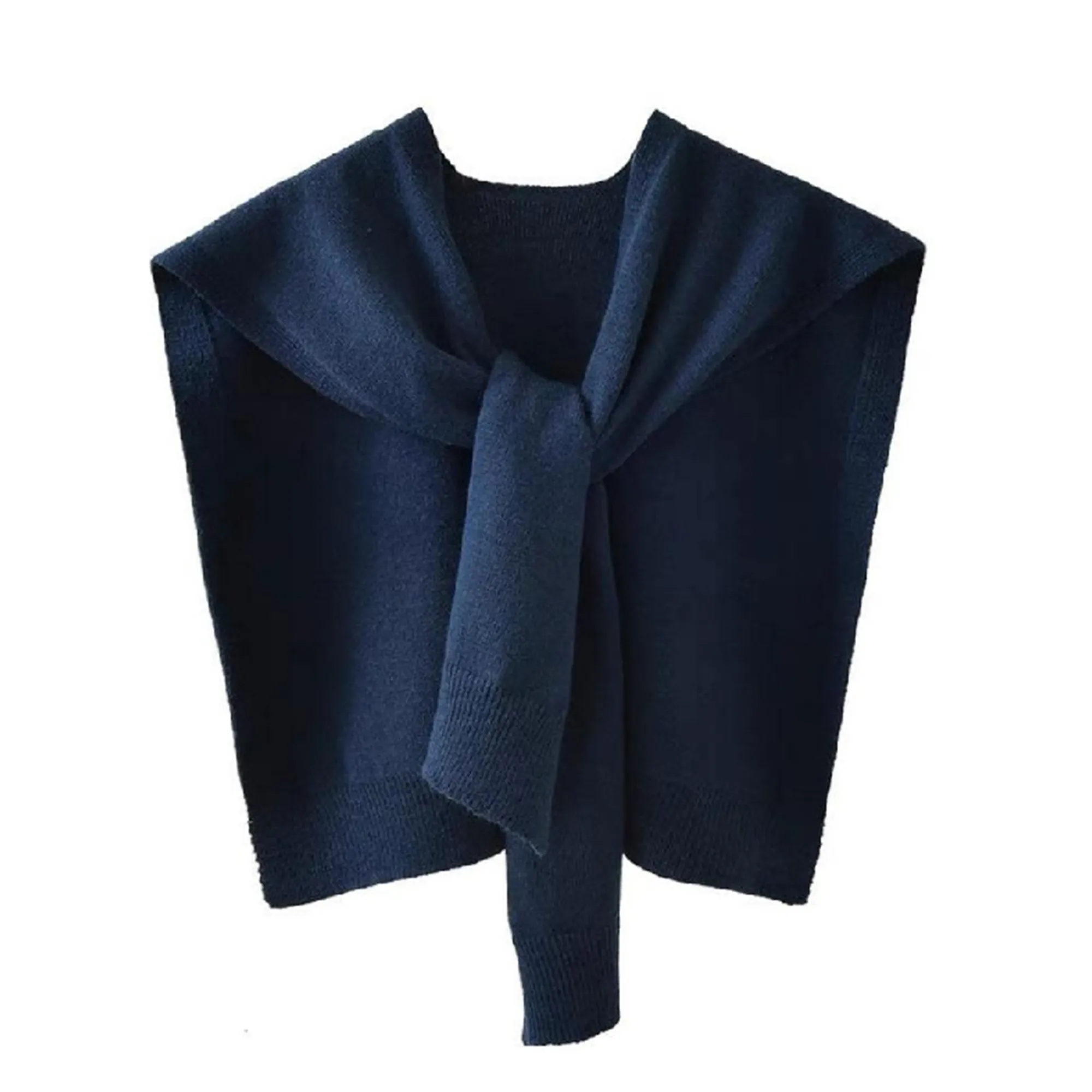 Fake Collar Shawl Scarf 3
