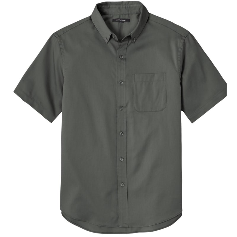 Port Authority Short Sleeve SuperPro React Twill Shirt. 5